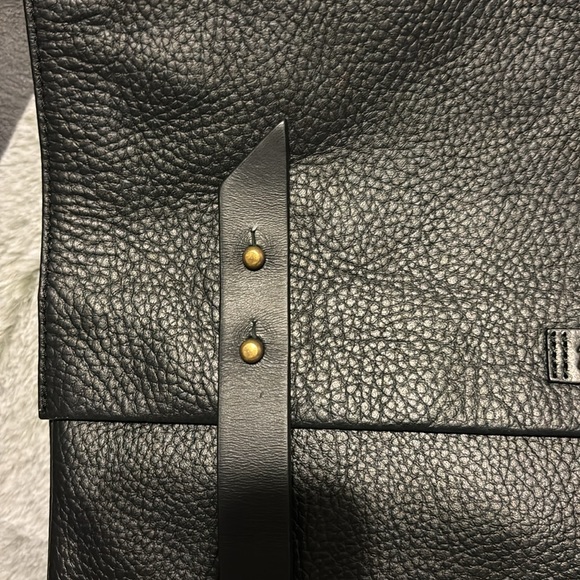 Miansai Slim Black Leather Backpack - Picture 5 of 13